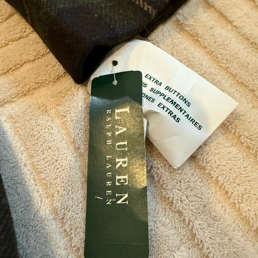 NWT Ralph Lauren Wool Plaid Blazer - Picture 3 of 12